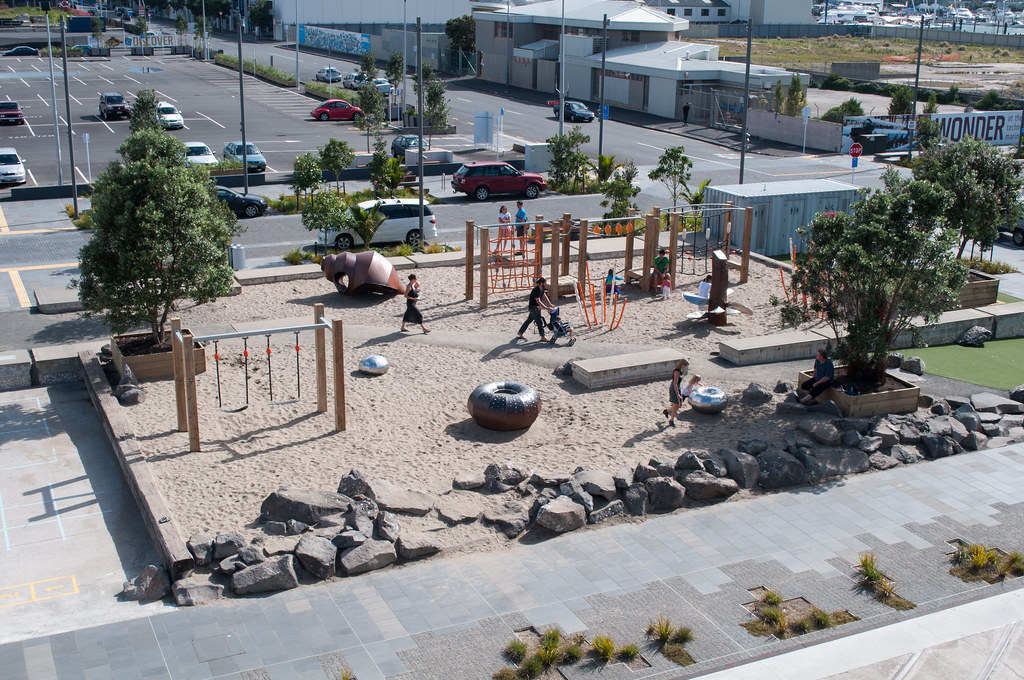 Silo Park best playgrounds in new zealand