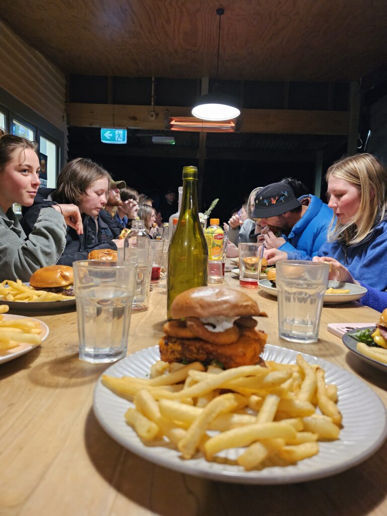 Friday Burger and Beers Night with the Team at Okere Falls Store + Craft Beer Garden